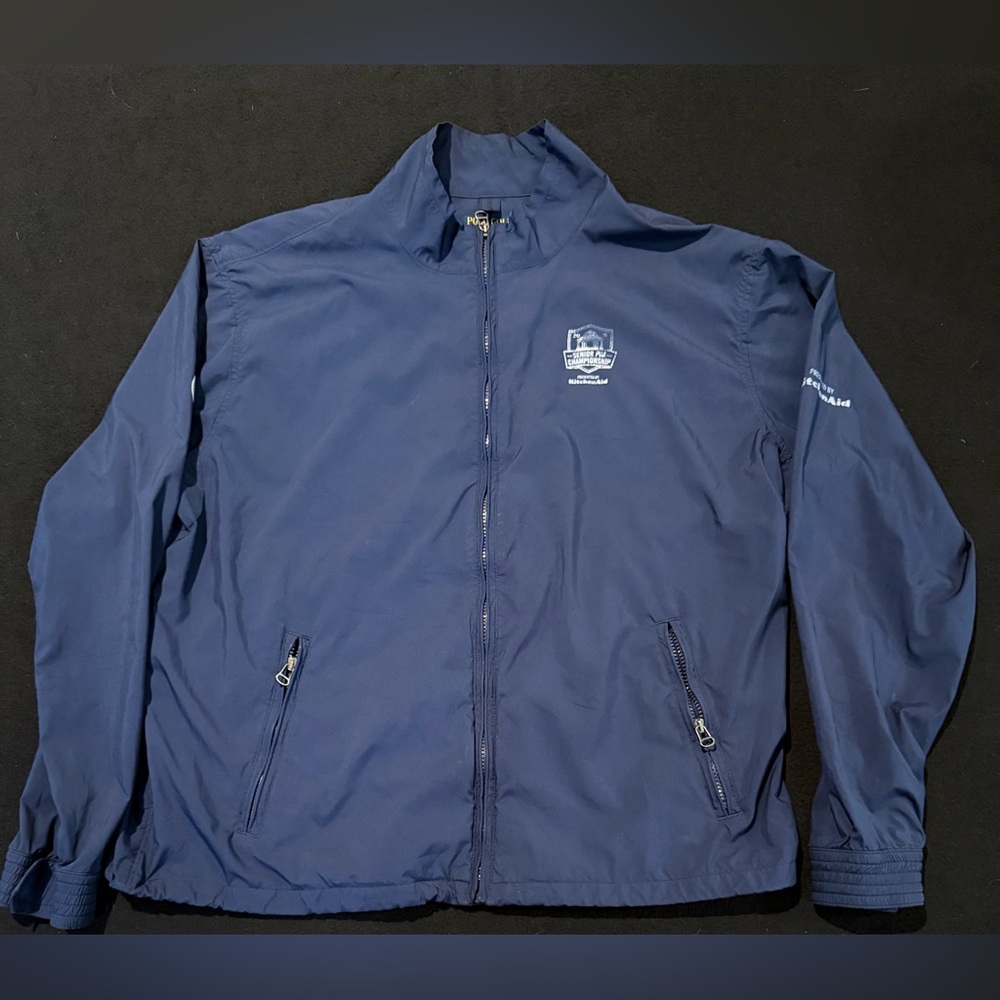 Polo Golf Ralph Lauren 2015 Sr PGA Championship Logo Windbreaker Jacket Mens XL